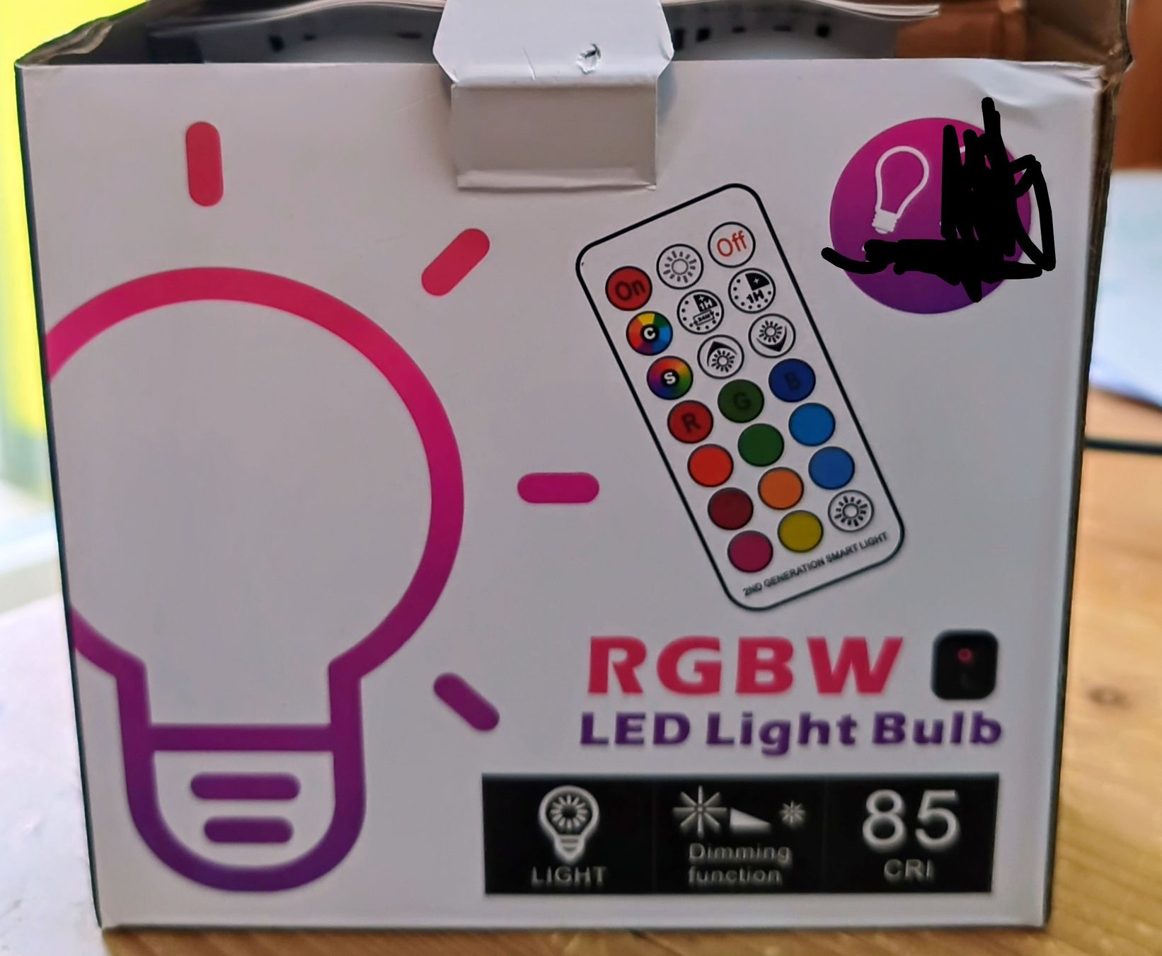 Guirlandes lumineuses: RGBW LED Light Bulb dimmbar – Neuf (Voir description) à Entlebuch par Nefeschlicht
