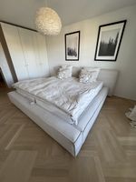Westwing collection Lennon Polsterbett mit Stauraum