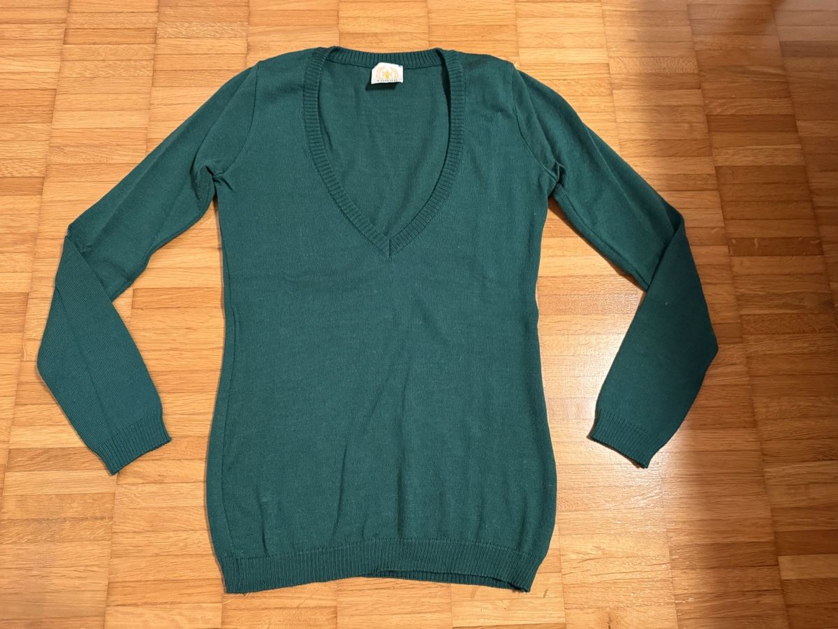 Maglioni & Felpe: Damen Pullover, Smaragd Grün, Gr S, 50% Wolle – Usato da Jona venduto da Good_luck1_