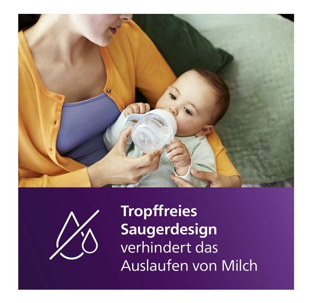 Avent Pasti del neonato: Philips Avent Flasche Set Trinklernbecher – Usato da Teufenthal AG venduto da thuzsu 3