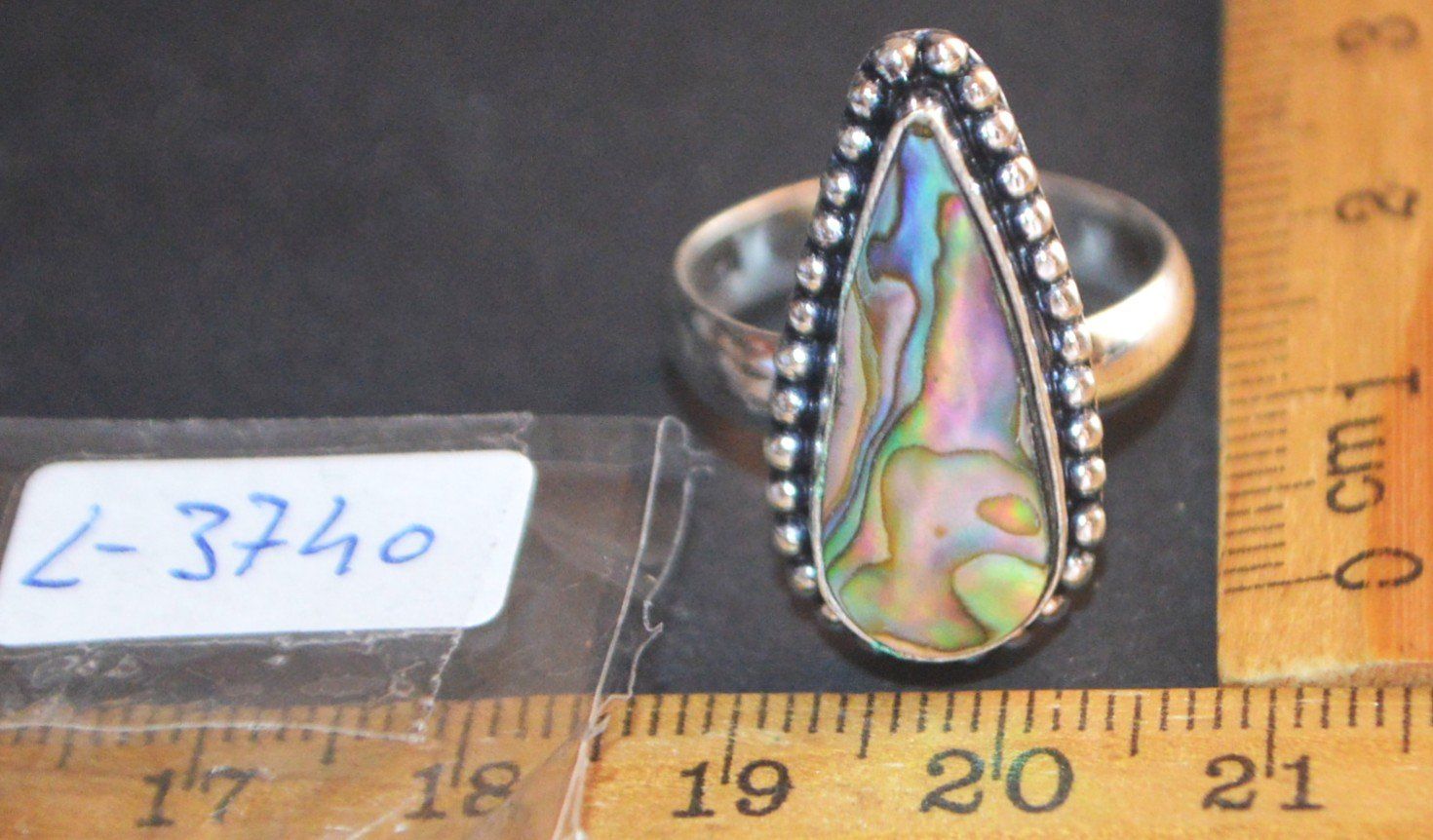 Anelli: Ring L-3740 – Abalone - Innendurchmesser 18 mm – Nuovo e nell'imballaggio originale da Goldiwil (Thun) venduto da han_v5b7 6