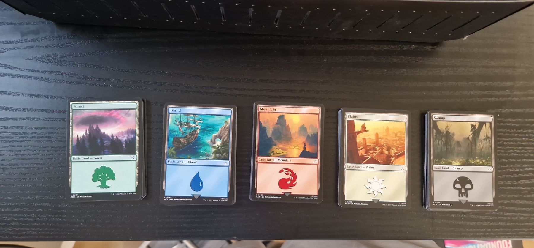 Magic The Gathering Sammelbilder & Trading cards: 100x Magic: The Gathering Basic Lands EN – Neu (gemäss Beschreibung) aus Villars-sur-Glâne von jea_mq7g