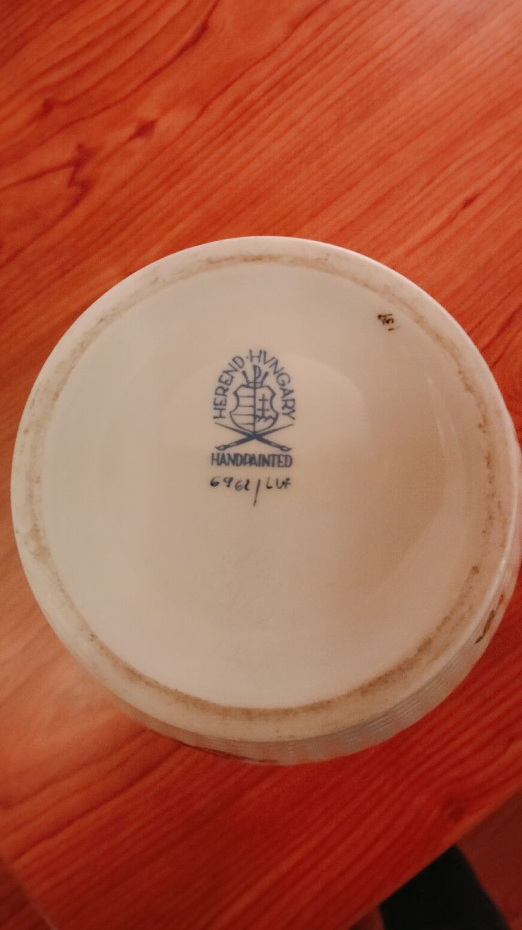 Herend Vasi & Recipienti: Herend Vase Queen Victoria – Usato da Küsnacht ZH venduto da turtlehouse 3