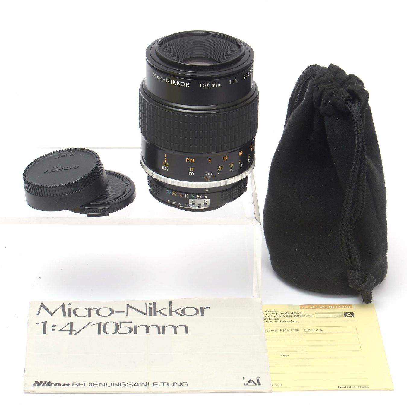 Nikon Obiettivi: Micro-Nikkor 105mm 4.0 AI, Nikon manuell – Usato da Bubendorf venduto da zimmers_creativteam 1