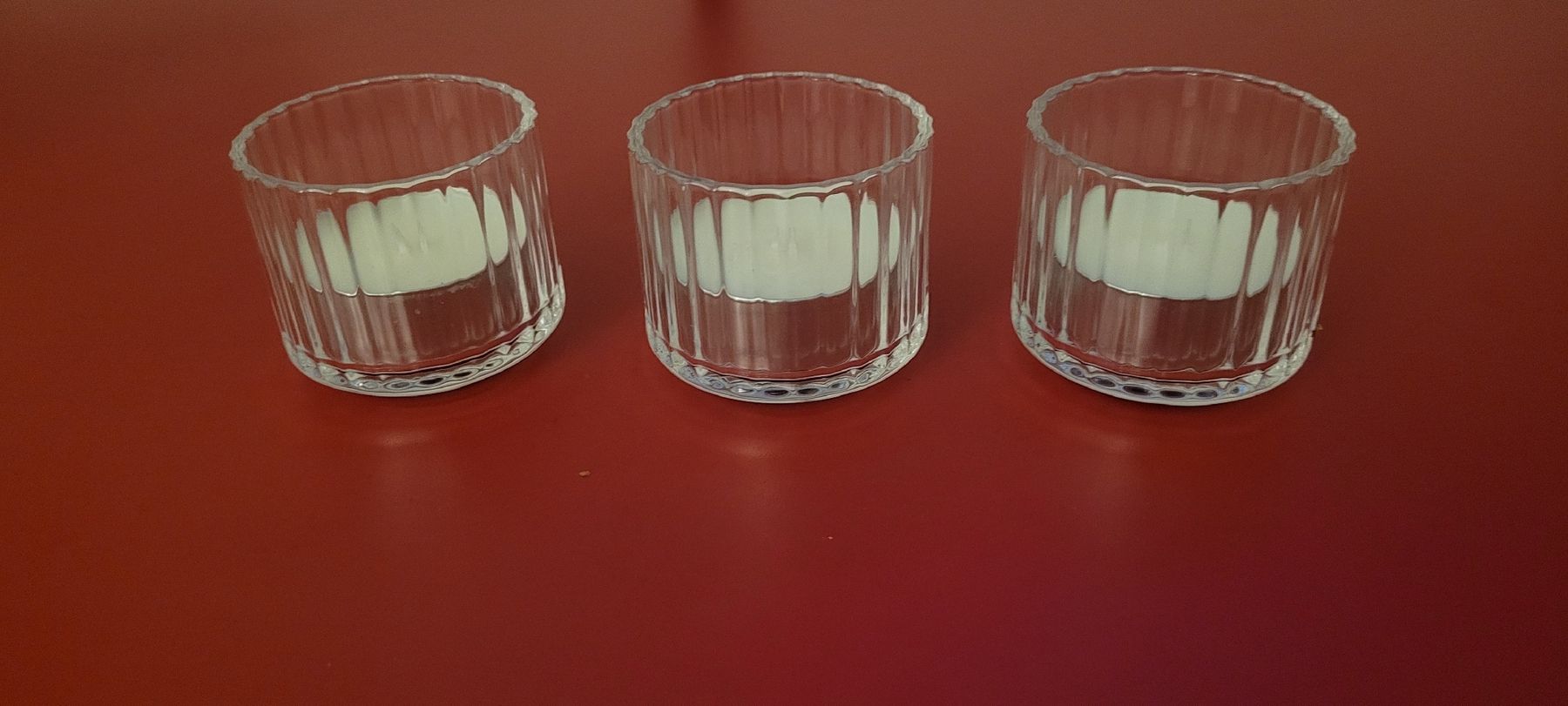 Candele: 3er Set Teelichtglas Kerzengläser – Nuovo e nell'imballaggio originale da Schwyz venduto da Vesparider01 3