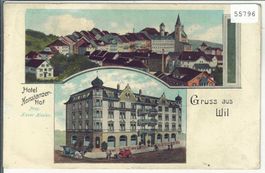 Gruss aus  Wil - Hotel Konstanzer-Hof