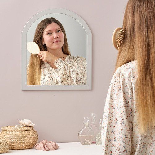 Ikea Specchi: IKEA Spiegel SMYGA Spie, Stand/Wand hellgrau – Nuovo e nell'imballaggio originale da Rothenburg venduto da IKEA_Rothenburg 1