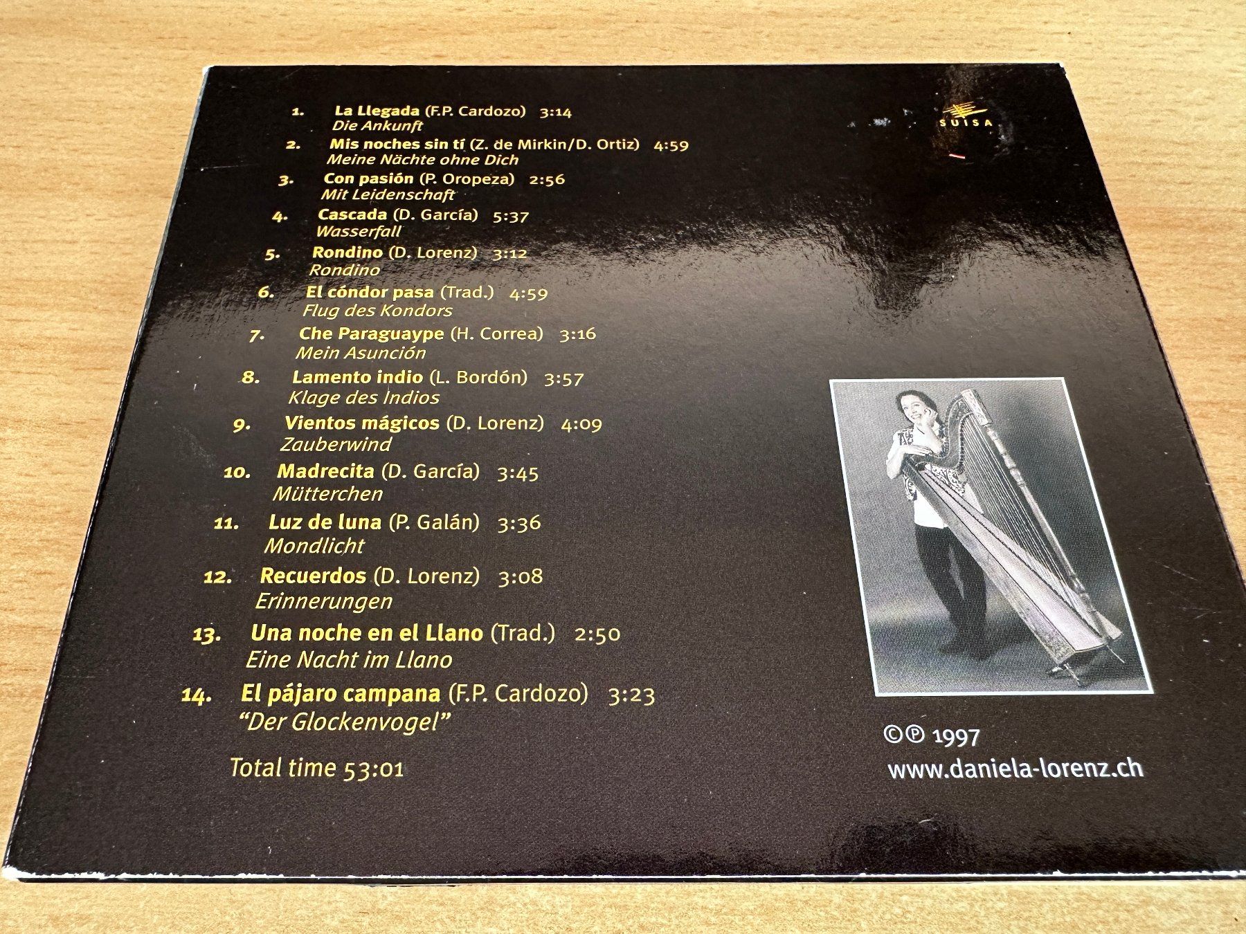 CD: Daniela Lorenz – Con Pasión – Usato da Rikon im Tösstal venduto da Alpenmutz 1