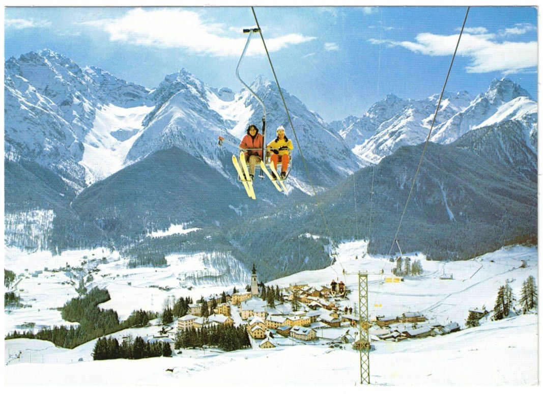 Cartoline postali: Ftan - Sessellift – Usato da Binningen venduto da Mountainrider