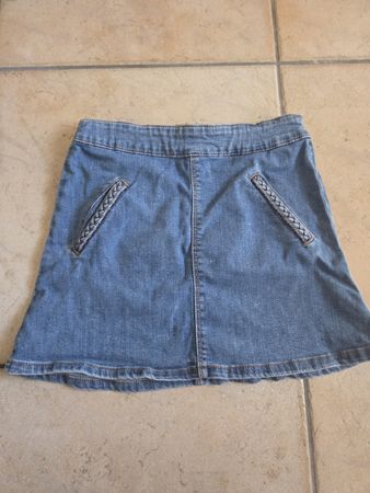 Zara Girls Jeansrock blau Grösse 152 guter Zustand
