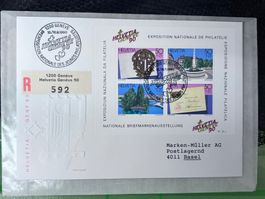 Helvetia Geneve 90, Nationale Briefmarkenausstellung