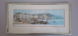 Historische Lithographie von Luzern