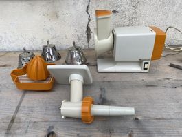 Moulinex Kombigerät vintage Fleischwolf Raffel Wurstmaschine