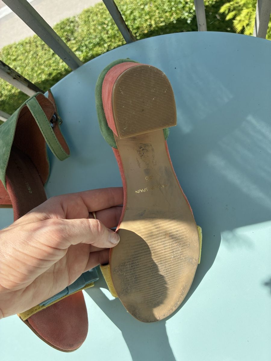 Scarpe da donna: Sommer Schuhe, retro – Usato da Zürich venduto da dep_x5j7 1