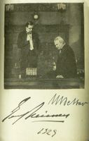 Ulrich Bettac & Georg Reimers - Stummfilm - Autogramm