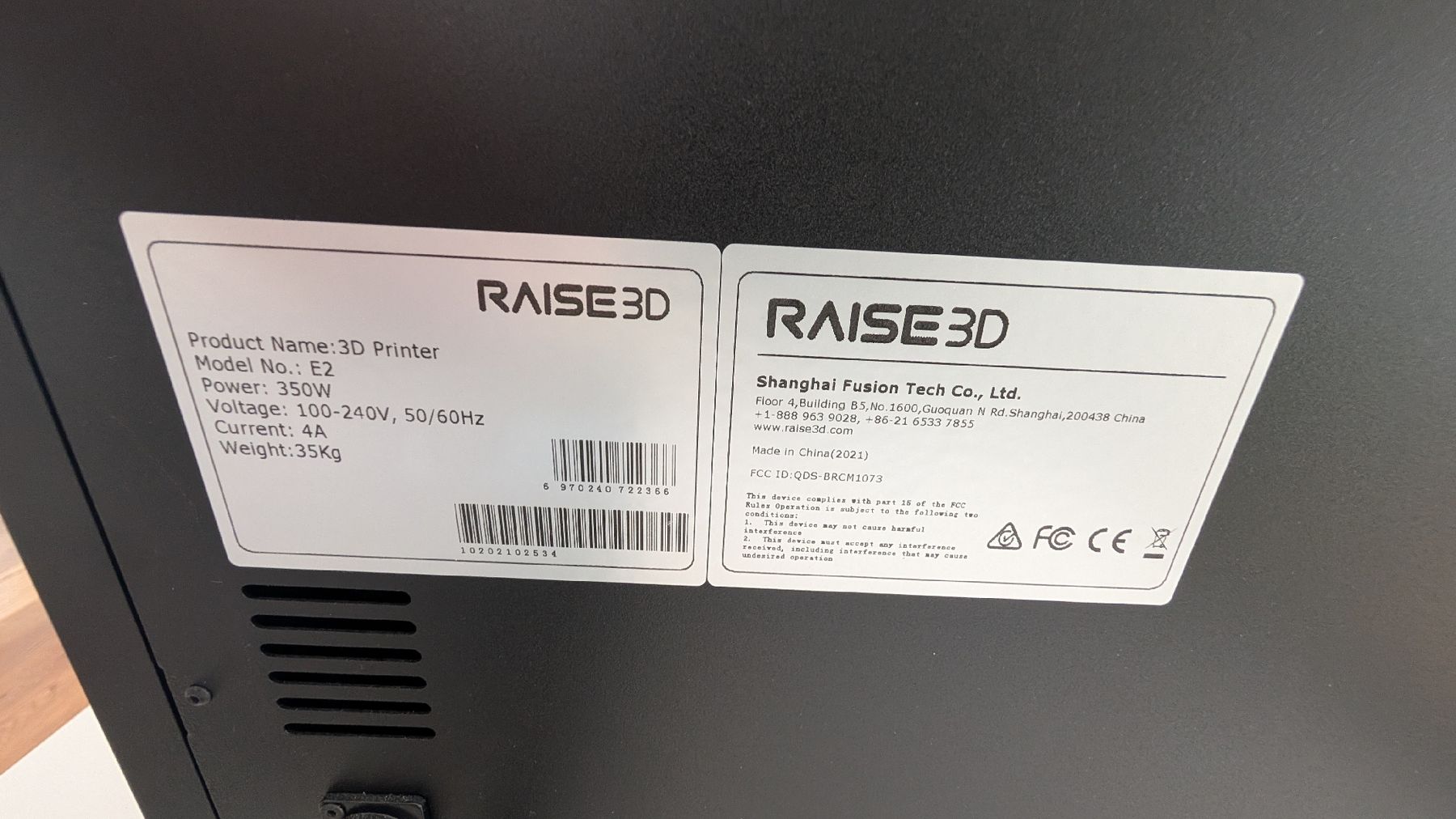 Stampanti 3D: 3D Drucker Raise3D E2 guter Zustand – Nuovo (secondo la descrizione) da Frauenfeld venduto da Brunator 2