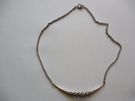 Collier argent 925 torsadé