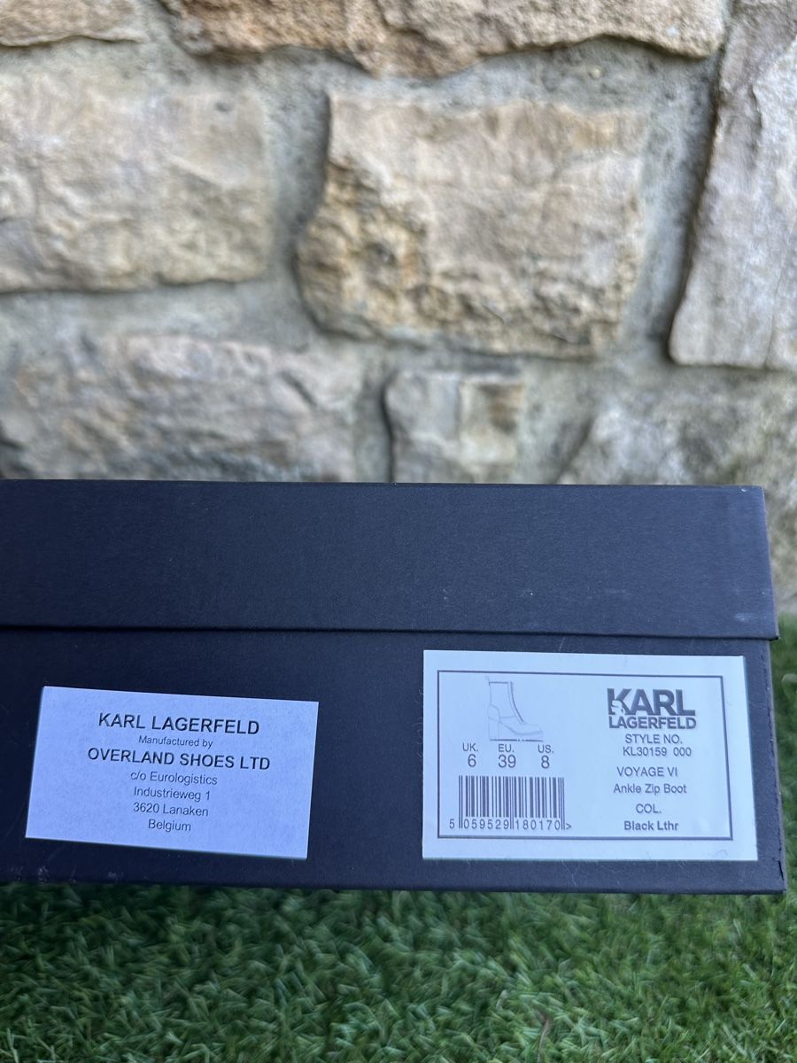 Karl Lagerfeld Scarpe da donna: Bottines - Karl Lagerfeld - 39 – Nuovo (secondo la descrizione) da Fregiécourt venduto da Mremr57 5