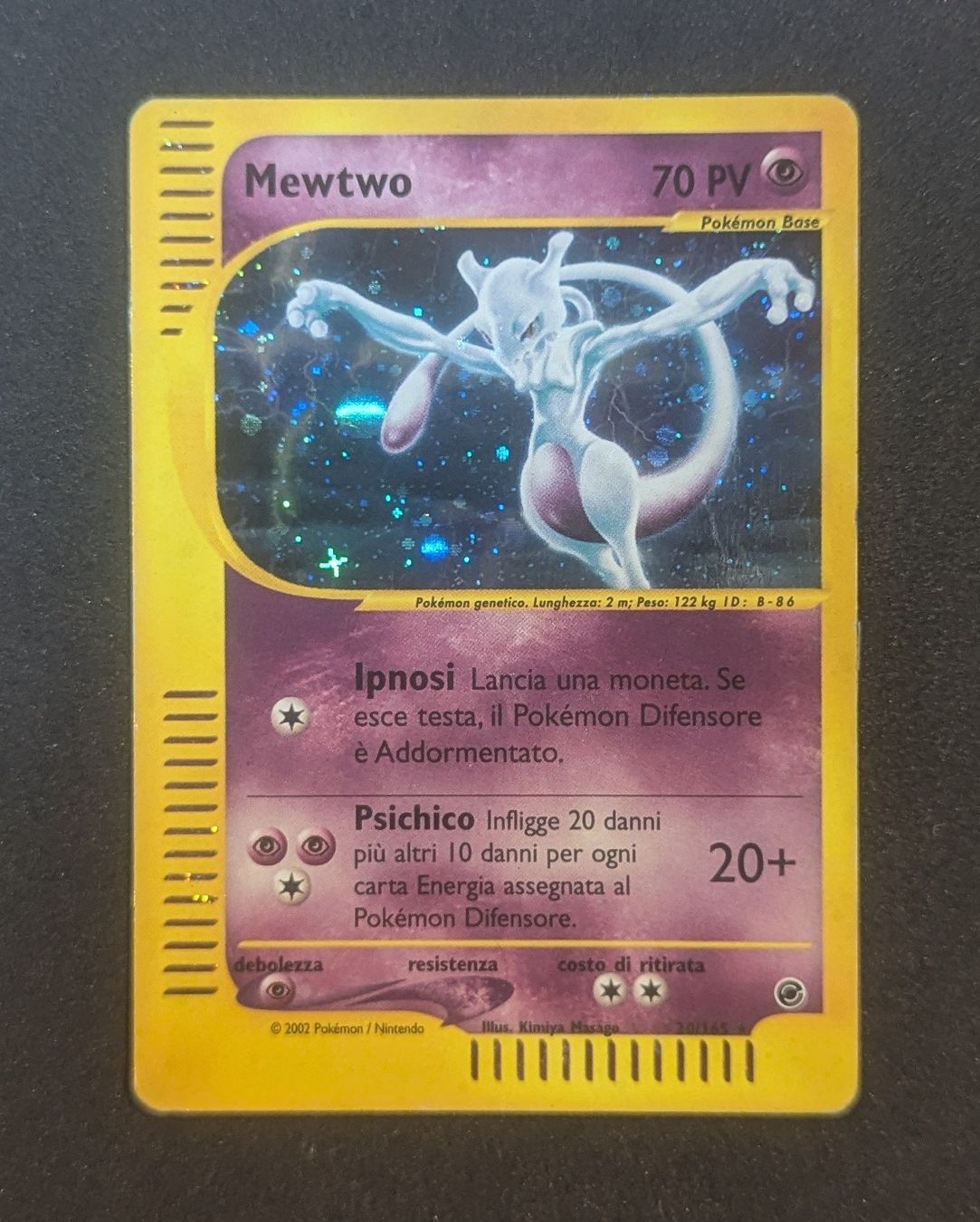 Pokémon Carte collezionabili: Mewtwo Holo 20/165 Expedition IT – Usato da Zürich venduto da printz7