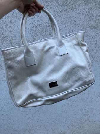 Handtasche Cerruti 1881 weiss