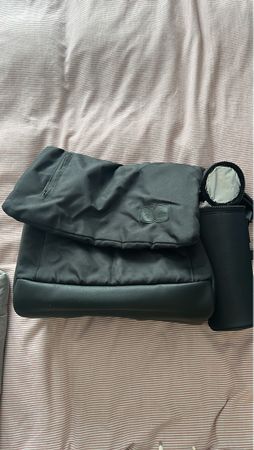 Wickeltasche Lässig schwarz wie neu