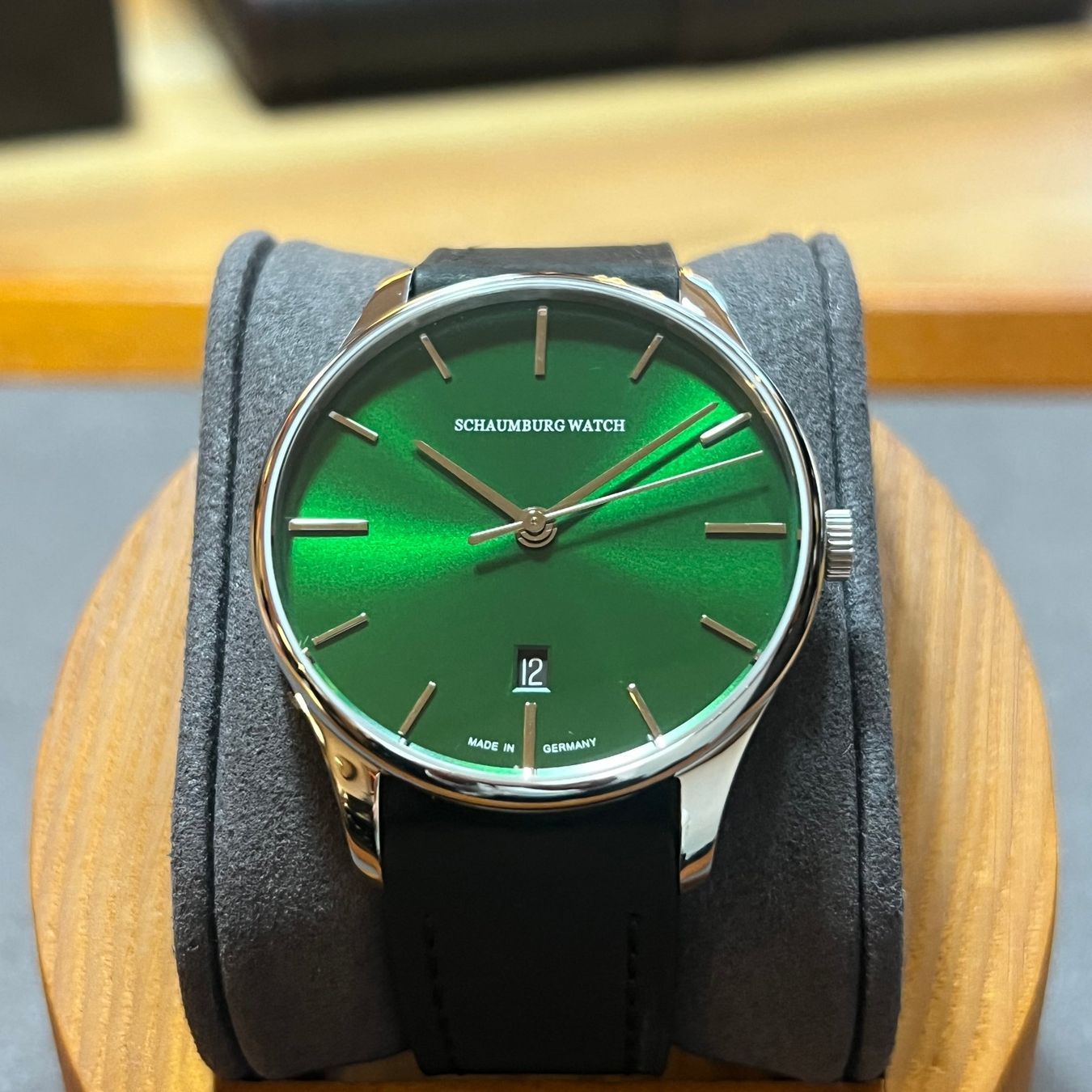 Orologi: Schaumburg Classoco Green Full Set CLASSOCO-GR – Usato da Carouge GE venduto da Watchaser