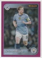Kevin De Bruyne 2024-25 Topps Merlin Magenta /125