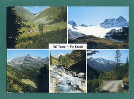 Val Tuors - Piz Kesch, 5 Ansichten, 1993, gelaufen