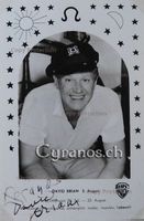 David Brian (1910-1993) Schauspieler - sign. Foto