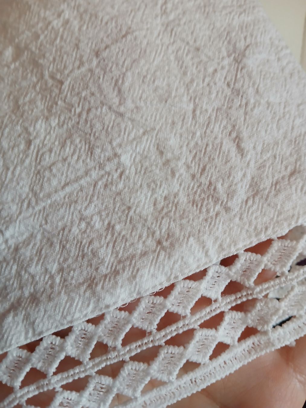 Tuniken: Damen Tunika weiss Grösse XL 100% Polyester mit Spitze – Neu (gemäss Beschreibung) aus Marly von schnibu2 2