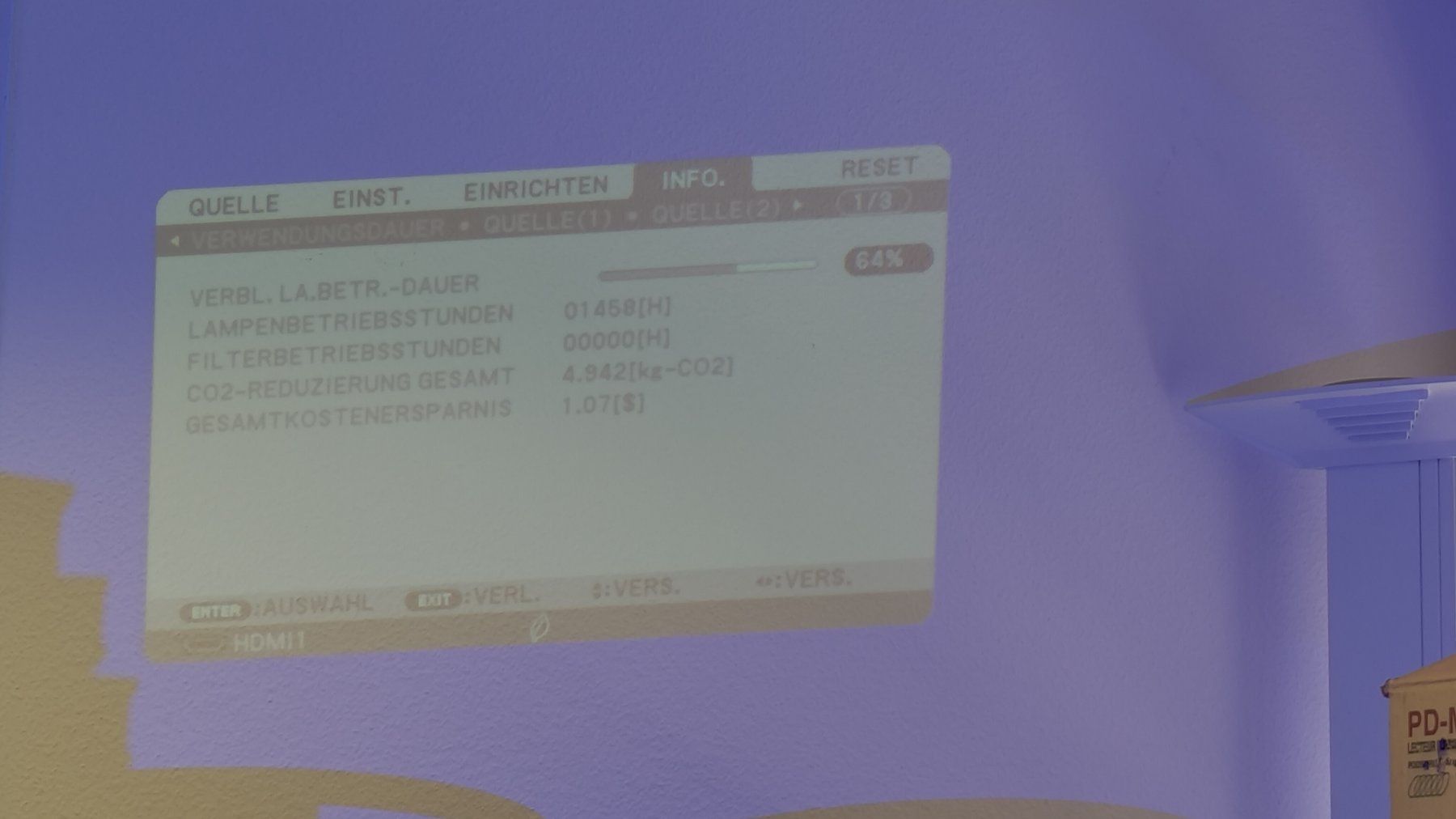 Nec Proiettori: Beamer NEC NP-P554U – Usato da Unterägeri venduto da sumatronic 6