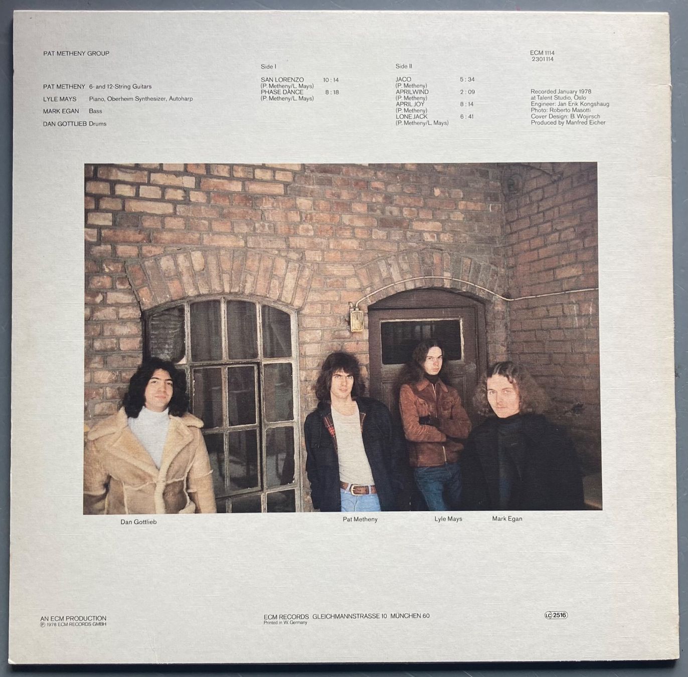 Schallplatten: PAT METHENY GROUP - PAT METHENY GROUP – Gebraucht aus Poliez-Pittet von Newtown-Records 1