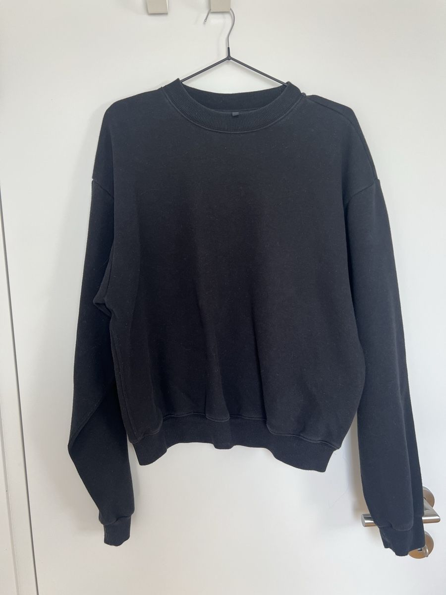 Skims Maglioni & Felpe: Schwarzer Baumwollpullover von Skims,Grösse M, super Zustand – Usato da Basel venduto da VanessaM83