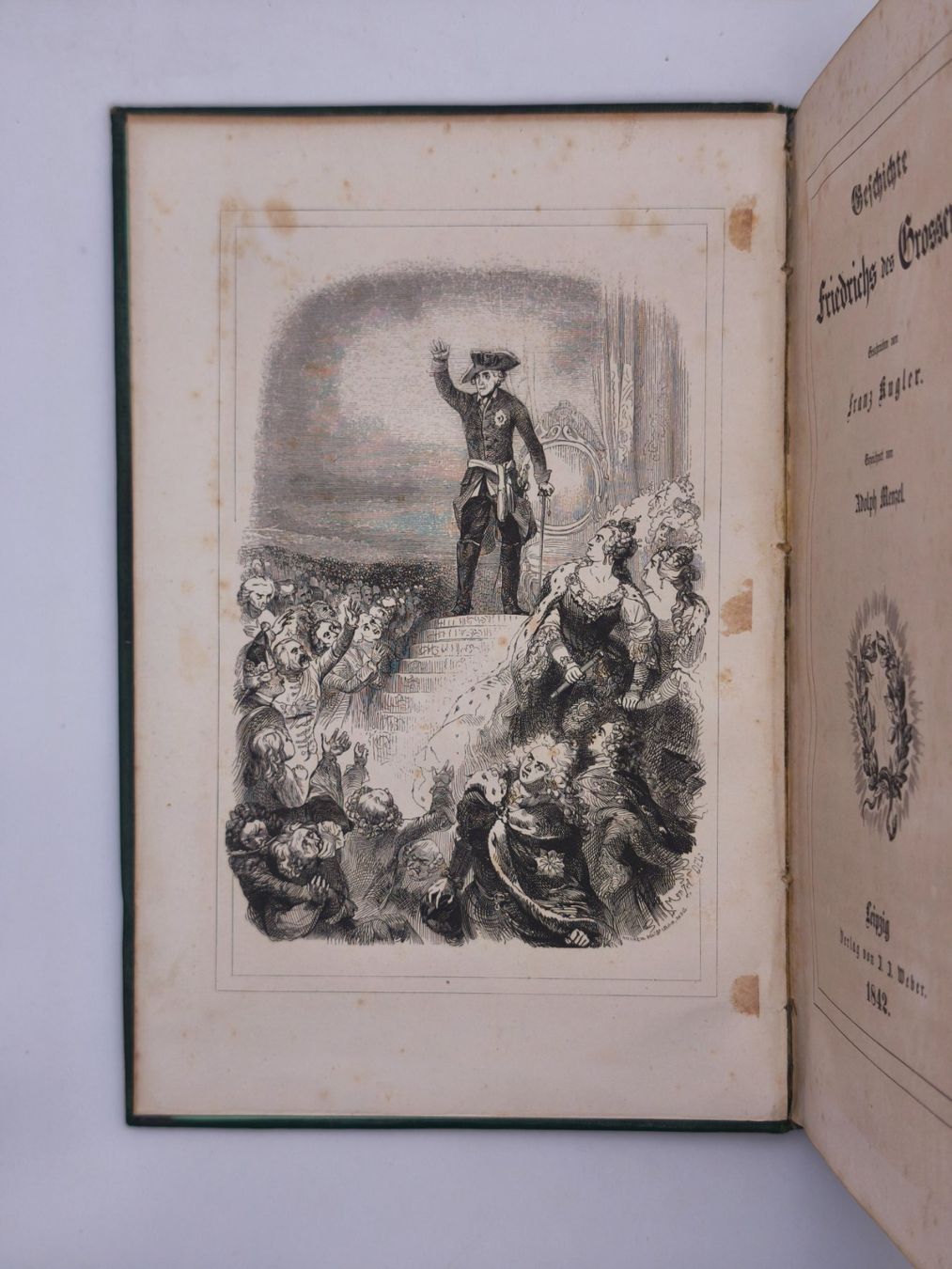 Libri: GESCHICHTE - FRIEDRICH DER GROSSE 1842 – Usato da Goldach venduto da Gaip 8