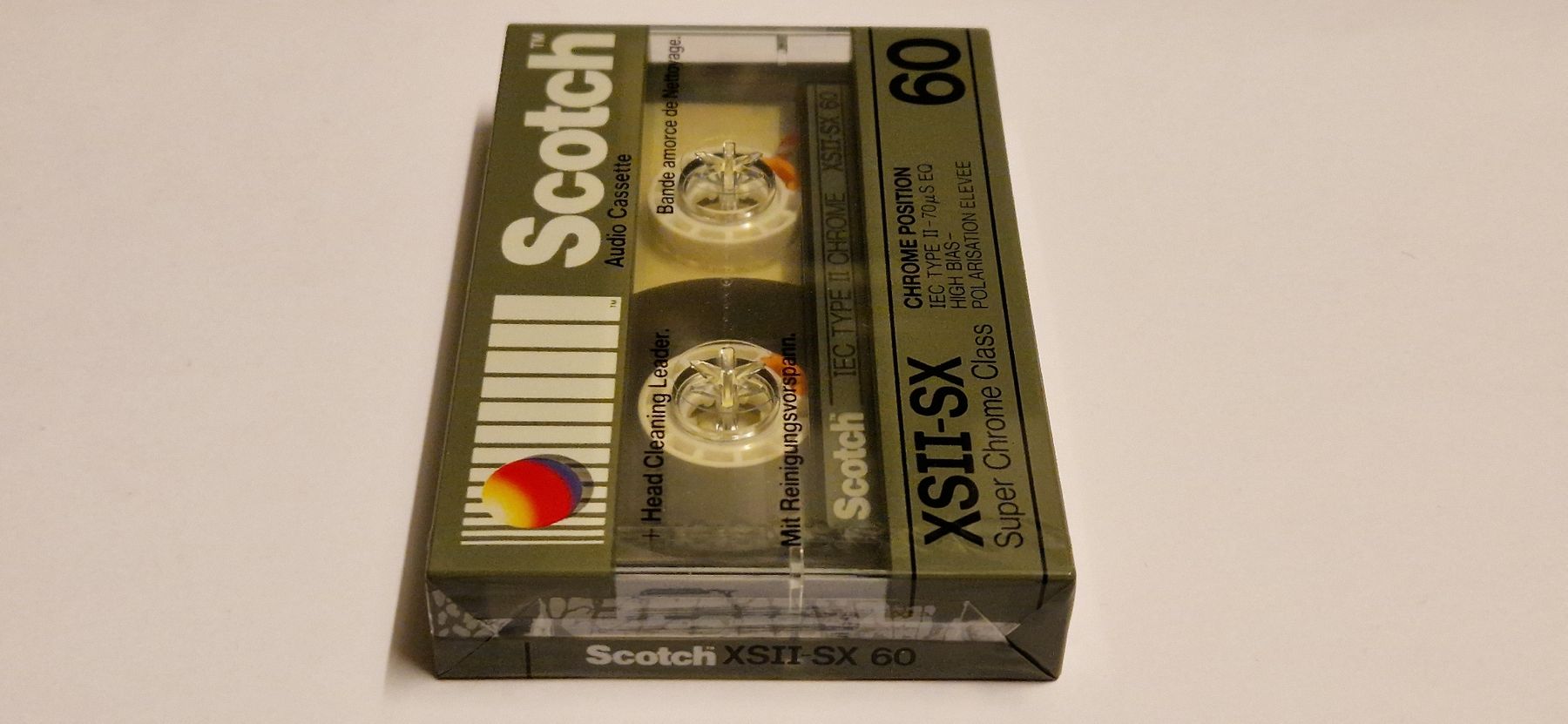 Kompaktkassetten: Scotch XSII-SX 60 Audio Kassette, Neu und Eingeschweißt – Neu und originalverpackt aus Zürich von  4