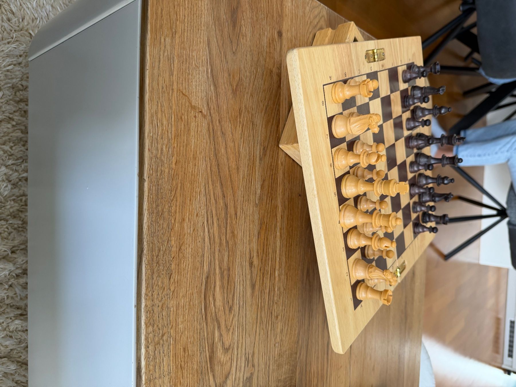 Spiele: Holz Brett mit Schachfiguren – Gebraucht aus St.Gallen von bubo2008 5
