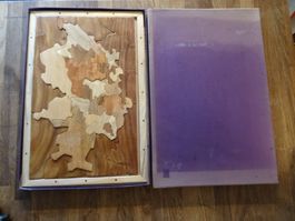 Holz Puzzle Schweiz Kantone