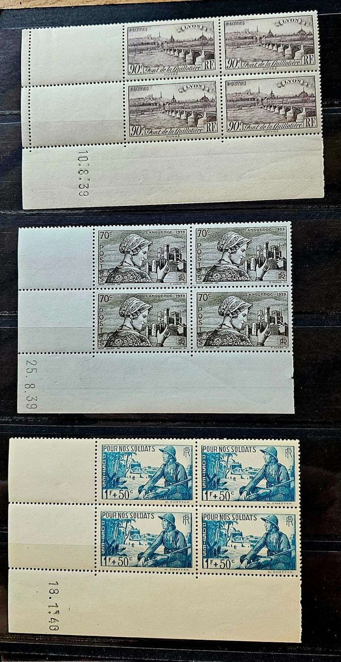 Alle Briefmarken: FRANCE coins datés ** – Neu (gemäss Beschreibung) aus Les Valettes von Nuba1