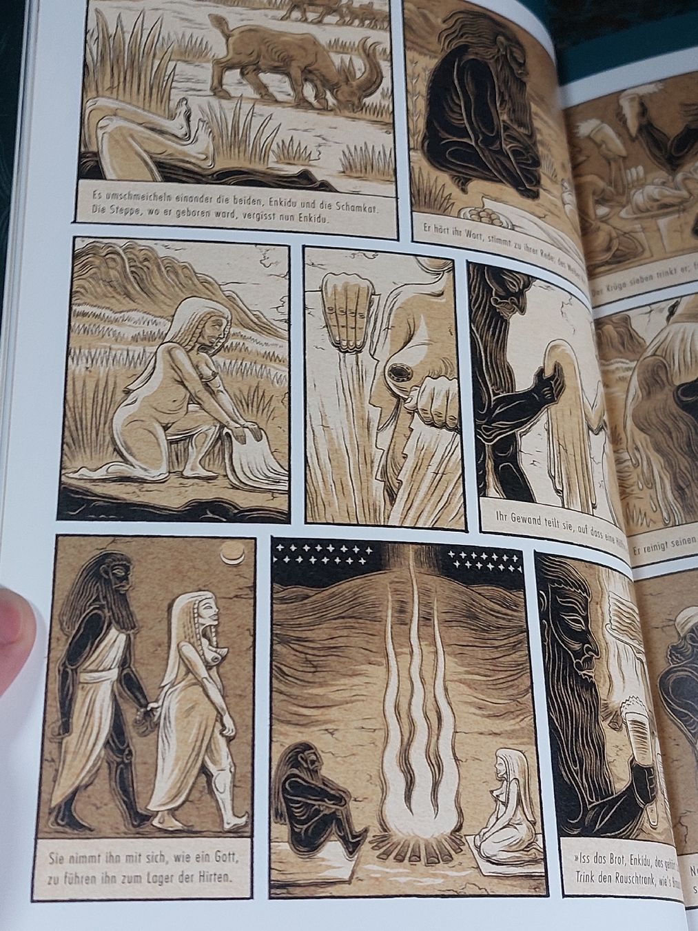 Fumetti: Gilgamesh - Jens Harder, Comic Deutsch – Usato da Winterthur venduto da Belzarek 2