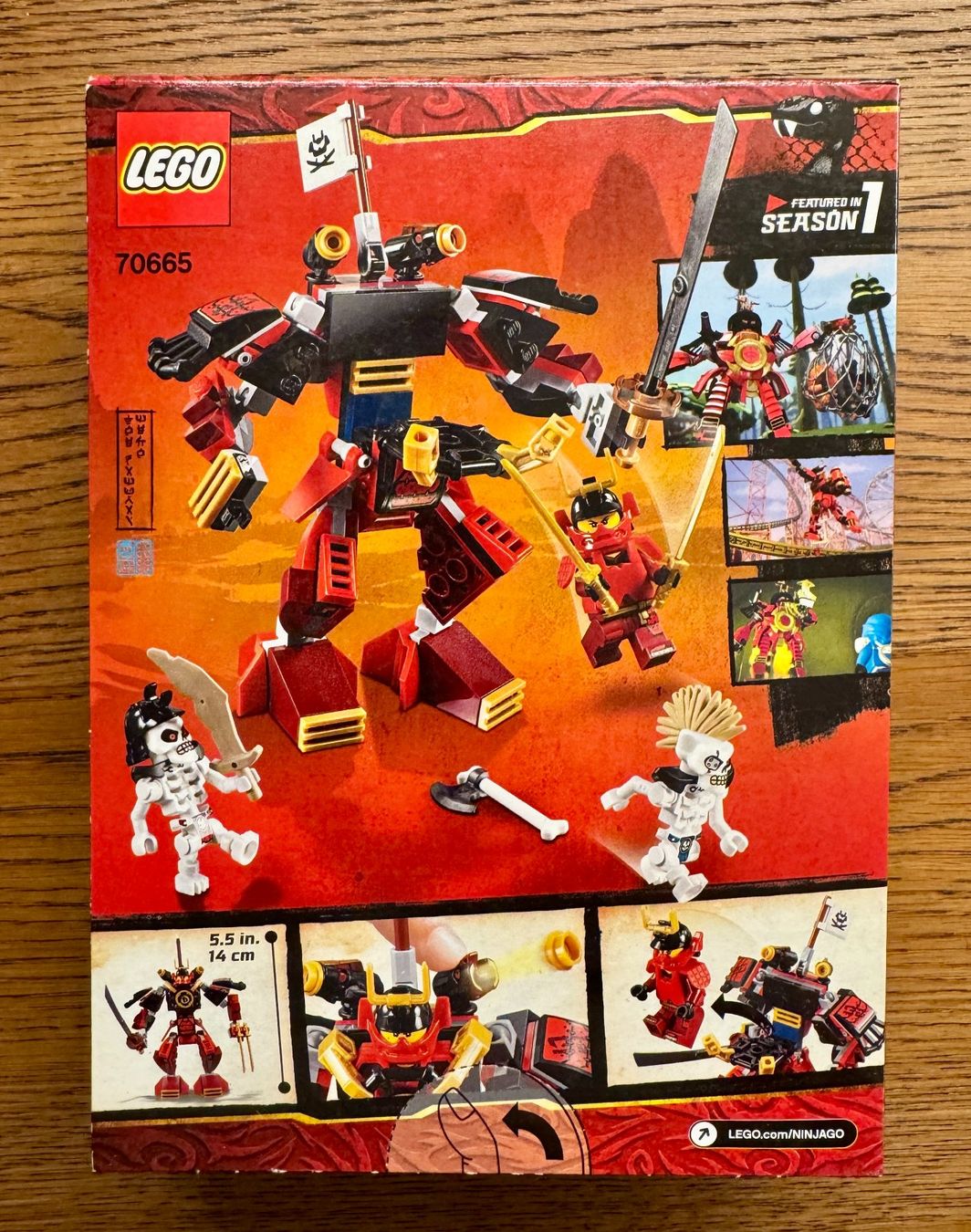 Lego Kit di costruzioni: LEGO Ninjago 70665 Samurai-Roboter 2019 – Nuovo e nell'imballaggio originale da Rechthalten venduto da hosme_be 1