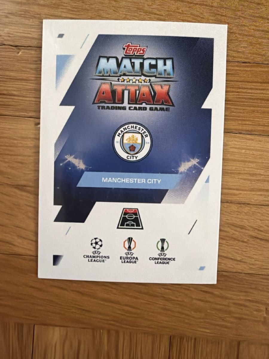 Carta Topps Match Attax Erling Haaland Man City Infinity (Nuovo ...