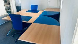 Ensemble de deux bureaux