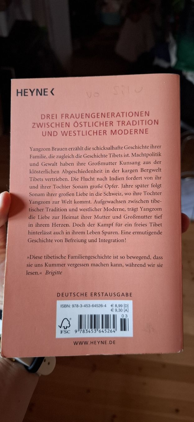 Bücher: Buch Yangzom Brauen Eisen Vogel  – Gebraucht aus Niederstocken von Cocos_nut 1
