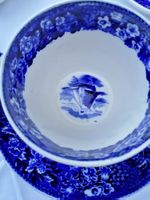 Kaffeetassenservice blau weiss Ferrara Wedgwood 7-teilig