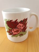 Tasse Schwein mit Gebärde Schwein (DSGS)