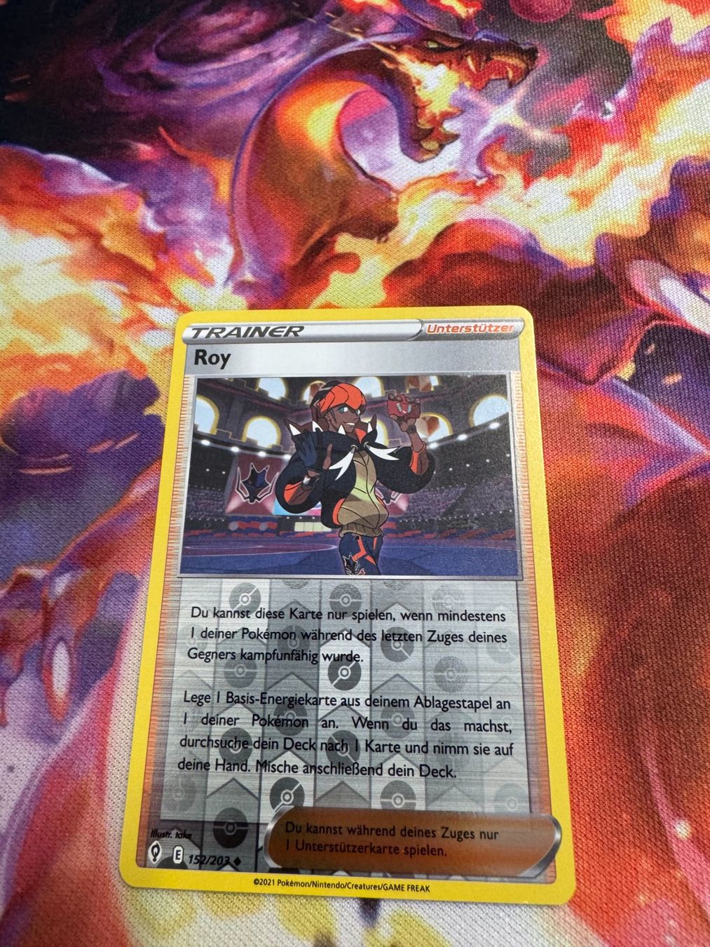 Pokémon Carte collezionabili: Roy (EVS 152) / Reverse Holo / Drachenwandel – Nuovo (secondo la descrizione) da Bülach venduto da CherryBlu
