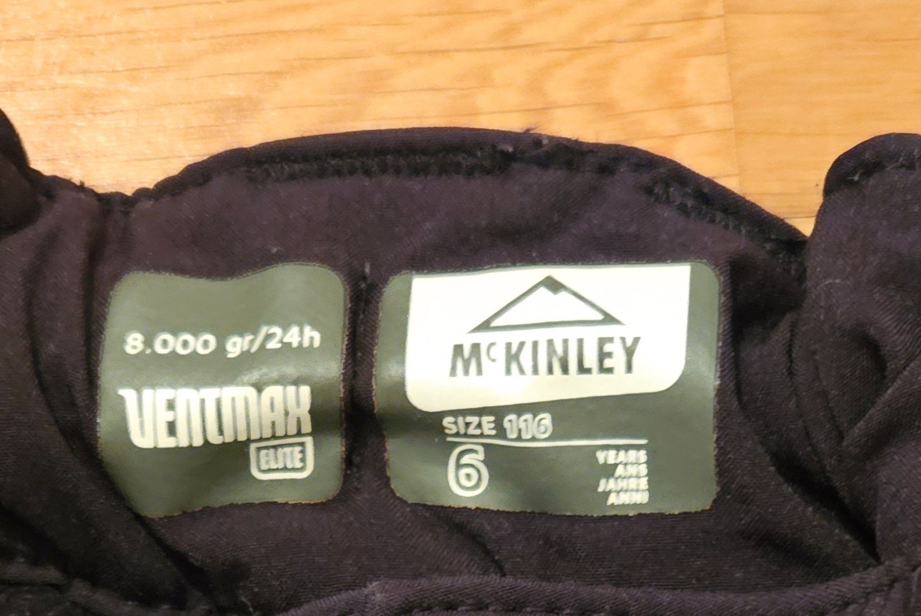Mckinley Pantaloni: McKinley Softshellhose Kind Grösse 116 – Usato da Utzenstorf venduto da and_c8wy 1
