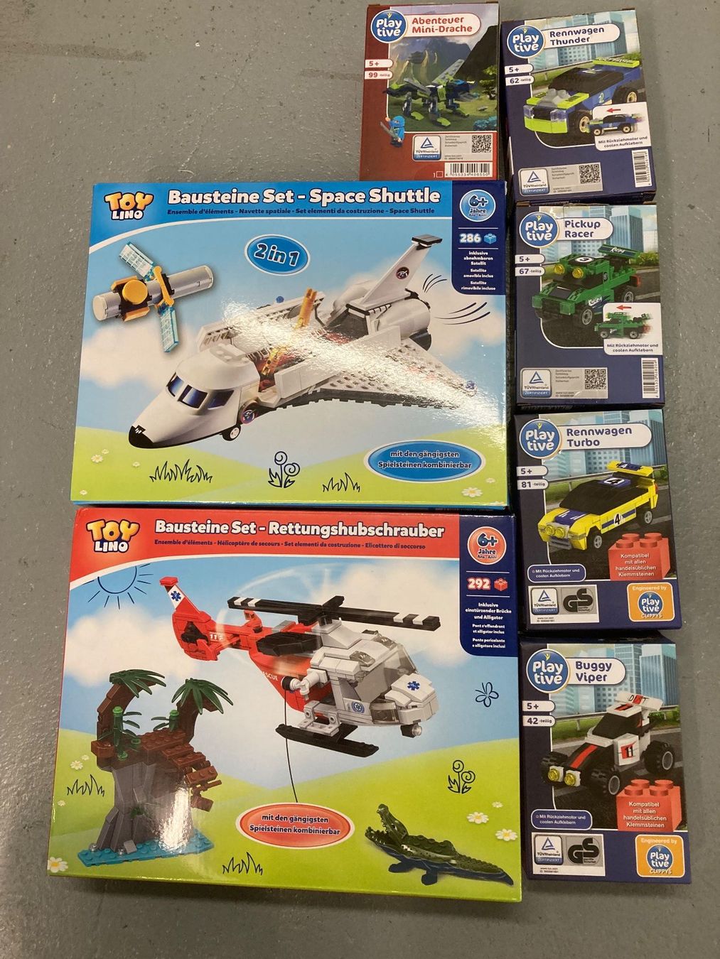 Giocattoli: 7 tolle Sets, Bausteine passend zu Lego – Usato da Arbon venduto da Tschu79