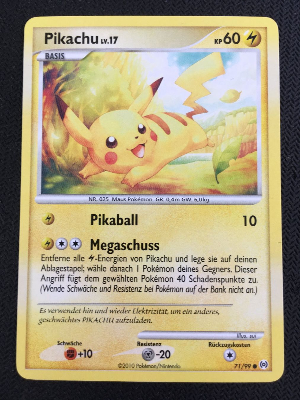 Pokémon Carte collezionabili: Pokémon - Pikachu Lv.17 - Arceus - AR 71 - DE – Usato da St.Gallen venduto da Punktchen01