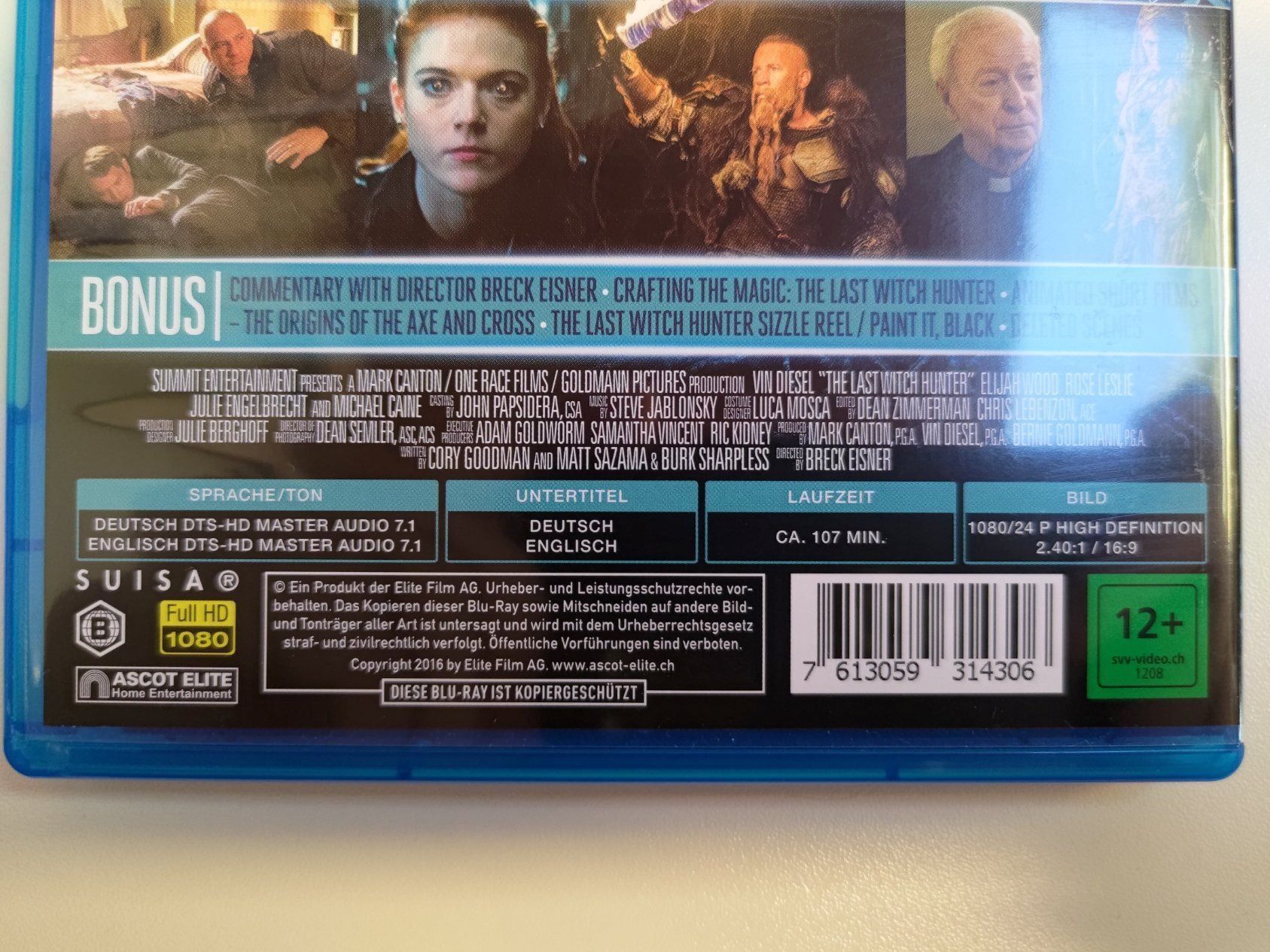 Tutti i DVDs: The Last Witch Hunter – Usato da Liestal venduto da Kratzilla 4